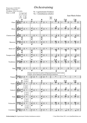 Orchestraining No. 01 [Orchestra]