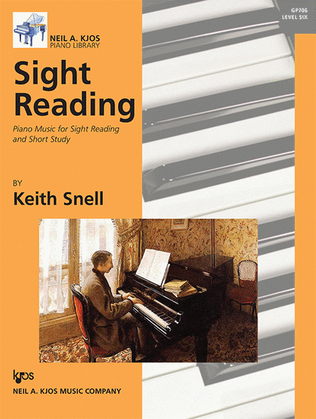 Book cover for Piano Music For Sight Reading & Short Study Lv6