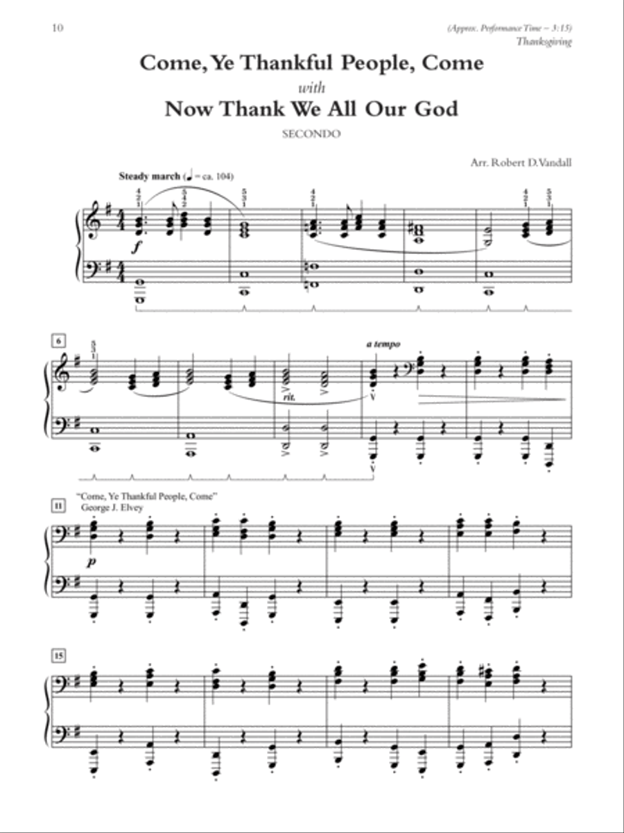 What Can We Play on Sunday? November & December Services, Book 6 Small Ensemble scores gallery preview page 2