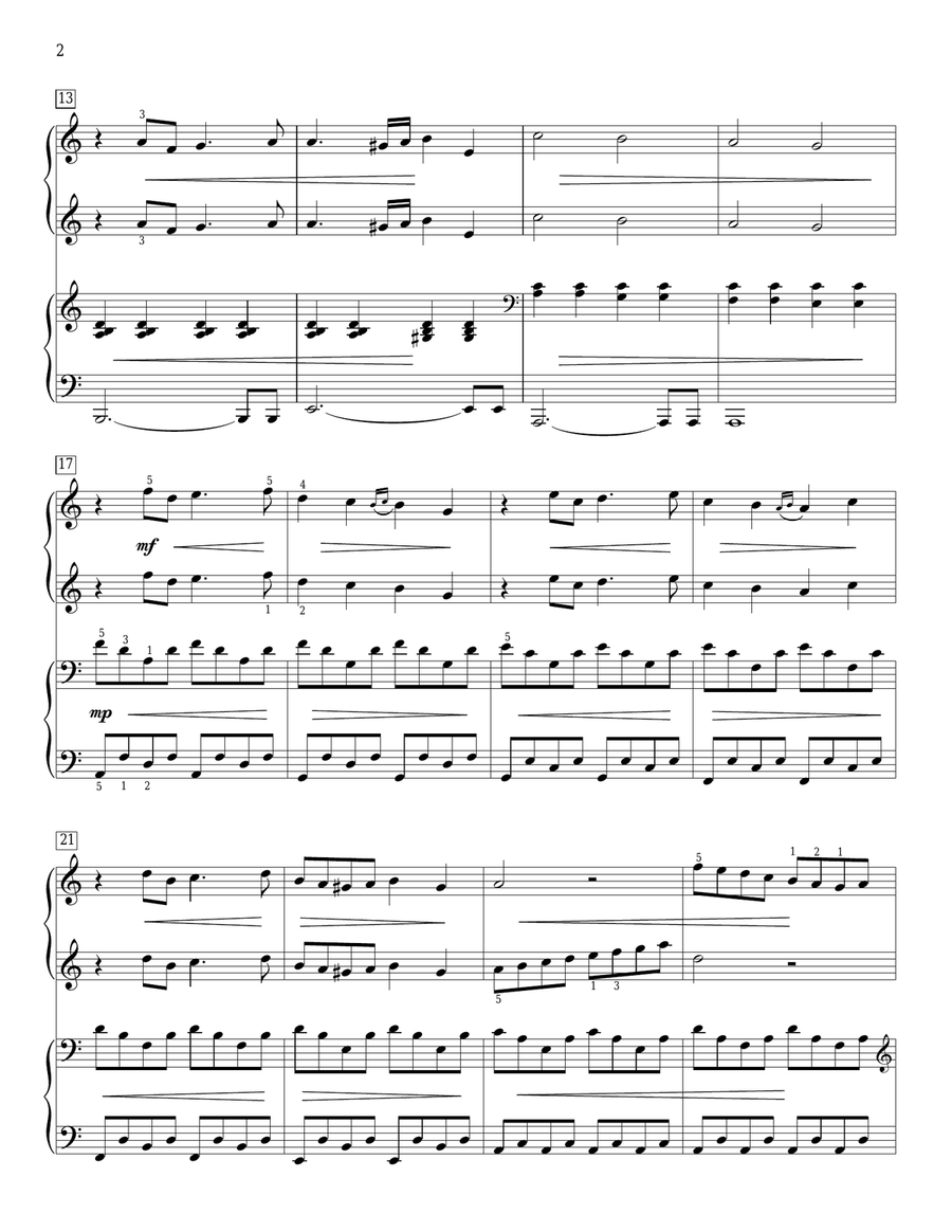 Reflections Of You Piano Method scores gallery preview page 2