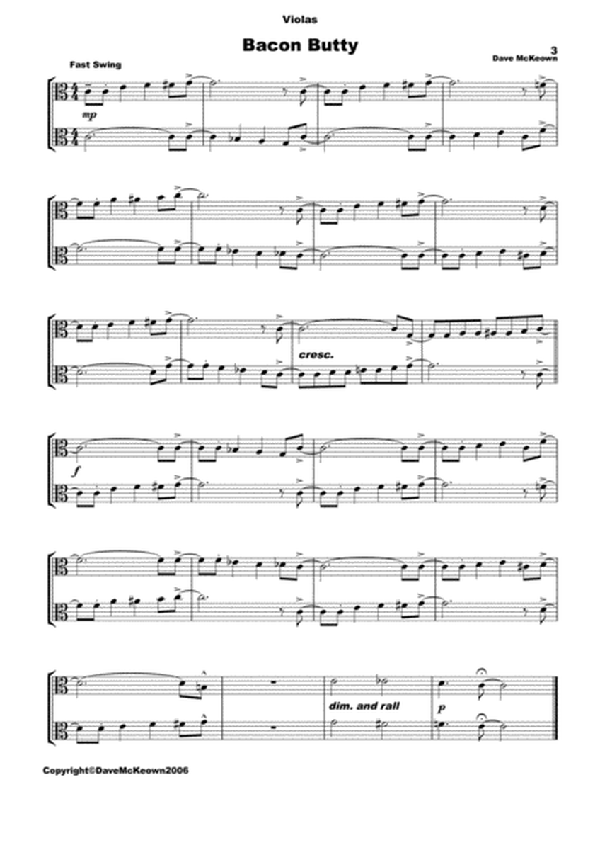 10 Blues Duets for Viola image number null