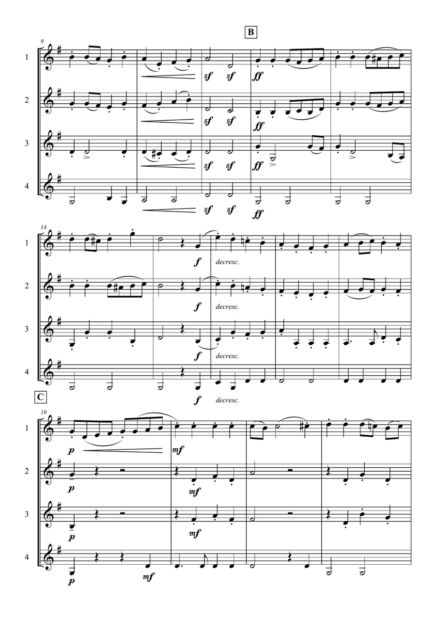 American Patrol Horn scores gallery preview page 2