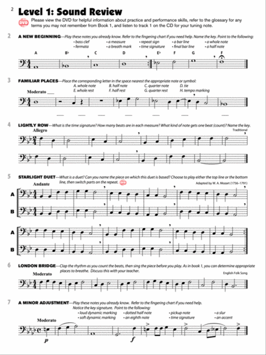 Sound Innovations for Concert Band Concert Band Methods scores gallery preview page 2