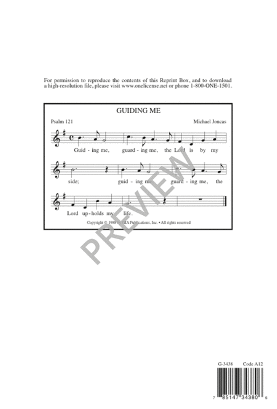 Guiding Me Guiding Me 4-Part scores gallery preview page 11