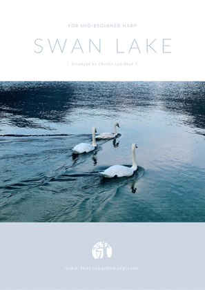 Book cover for Swan Lake - Mid-Beginner for Harp