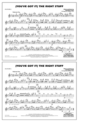 (You've Got It) The Right Stuff (arr. Ishbah Cox) - Flute/Piccolo