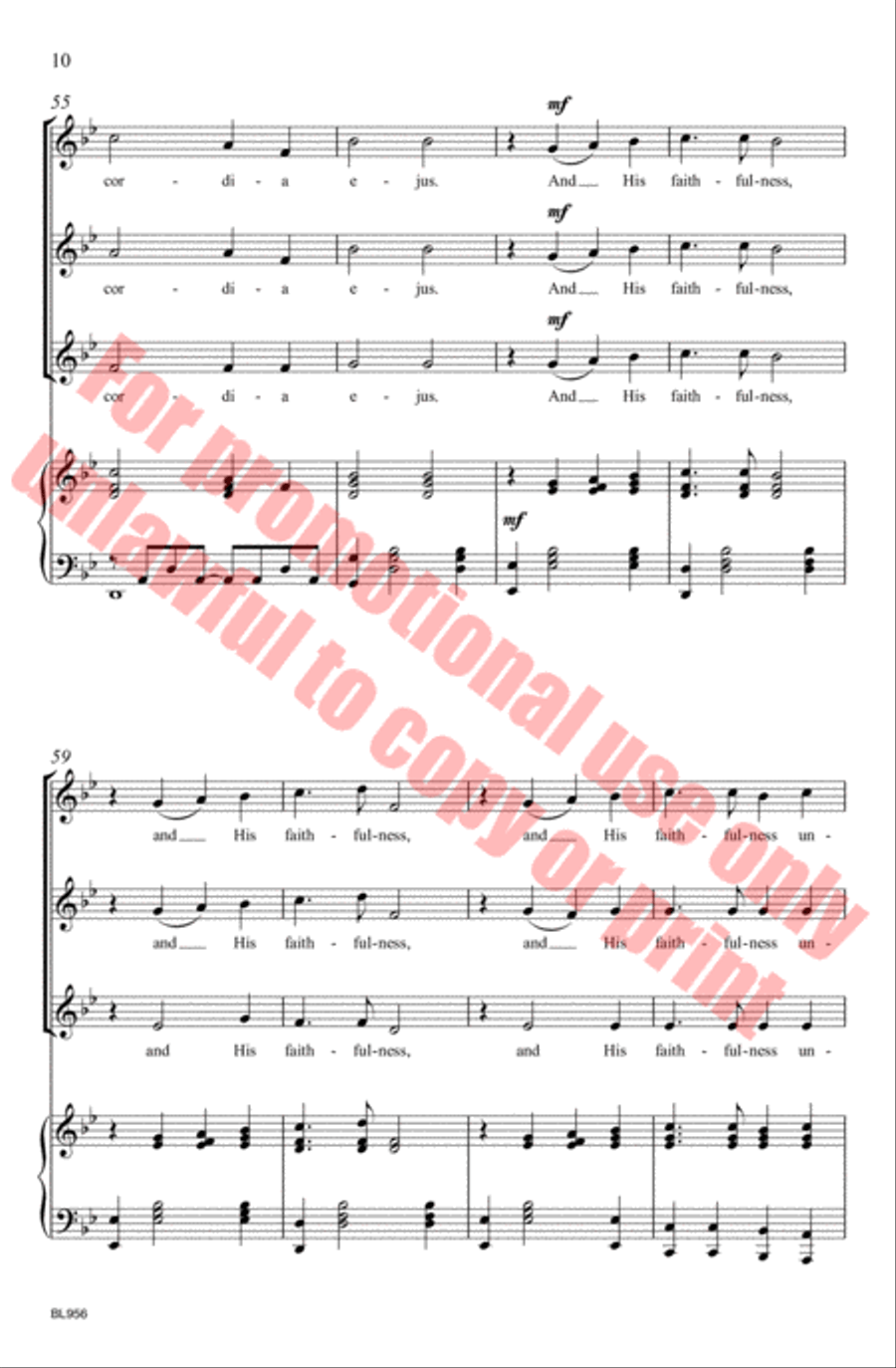 Jubilate Deo! Jubilate Deo! SSA scores gallery preview page 11