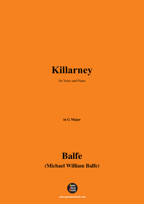 Balfe-Killarney,in G Major