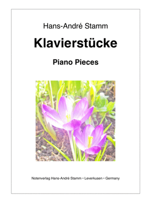 Book cover for Piano Pieces