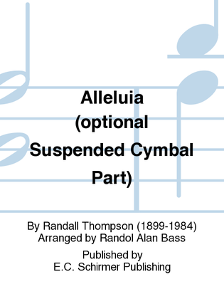 Alleluia (Suspended Cymbal Part)
