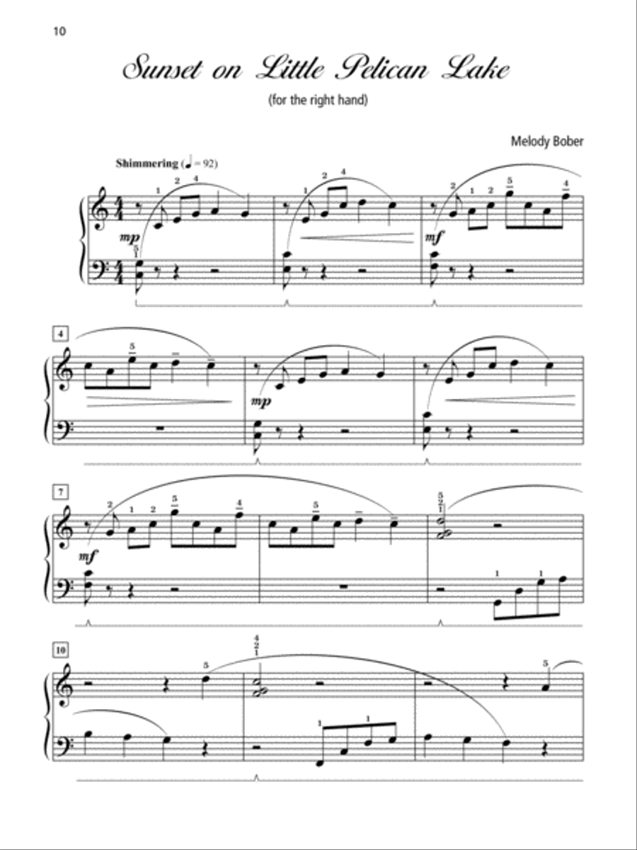 Grand One-Hand Solos for Piano, Book 4 Piano Solo scores gallery preview page 5