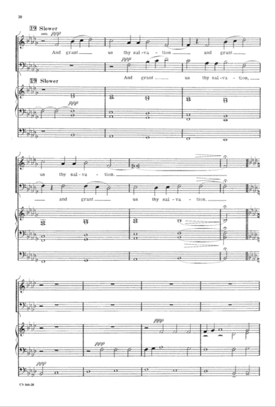 Sacred Anthem Book 3-Part scores gallery preview page 22