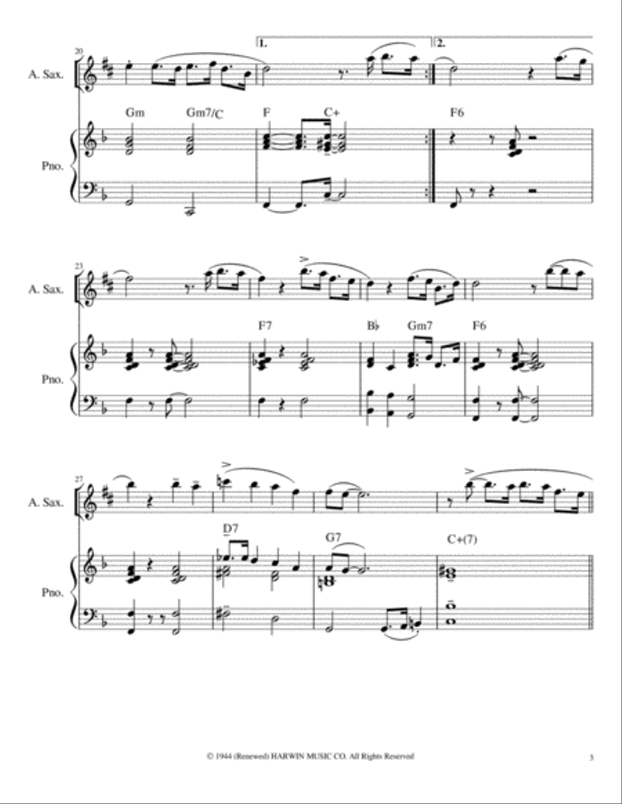 Ac-cent-tchu-ate The Positive Large Ensemble scores gallery preview page 4