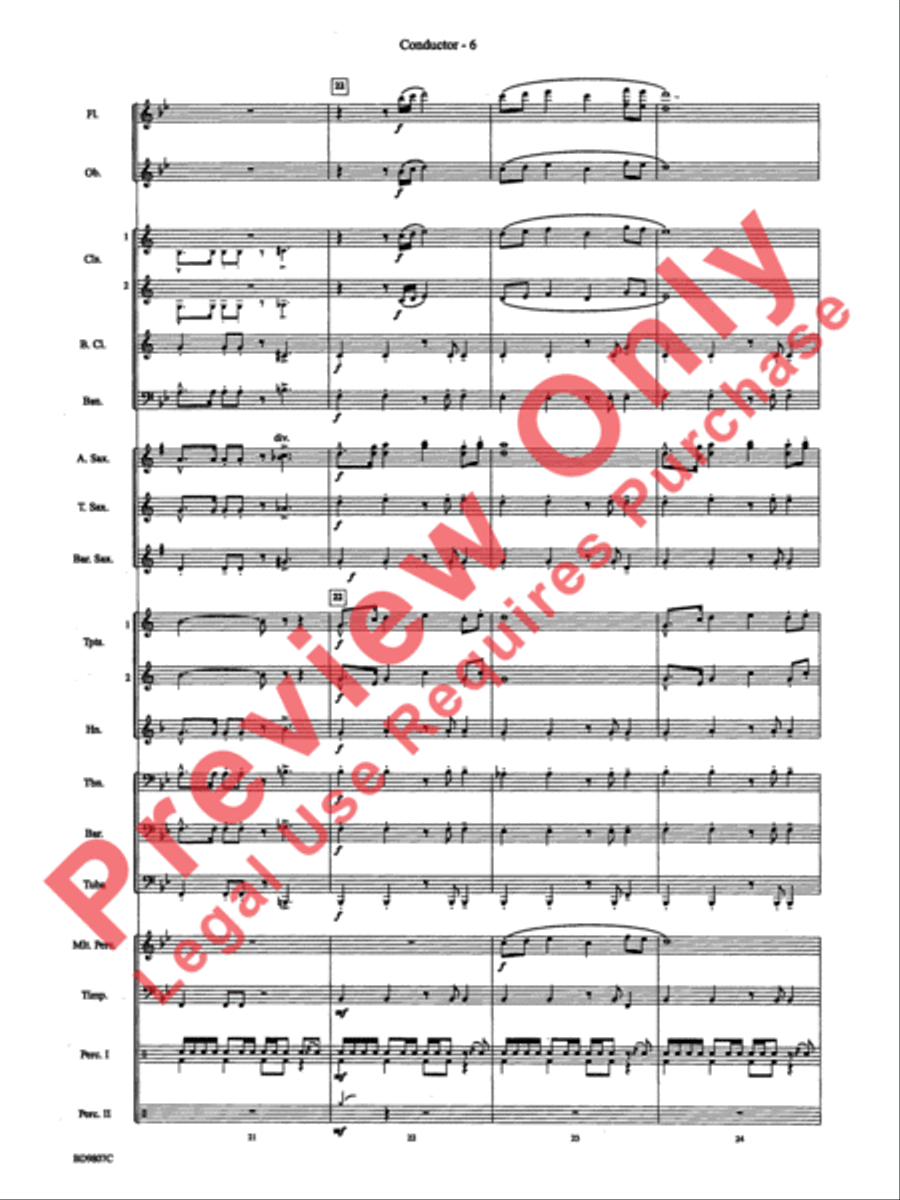 Fields of Kent Concert Band scores gallery preview page 8