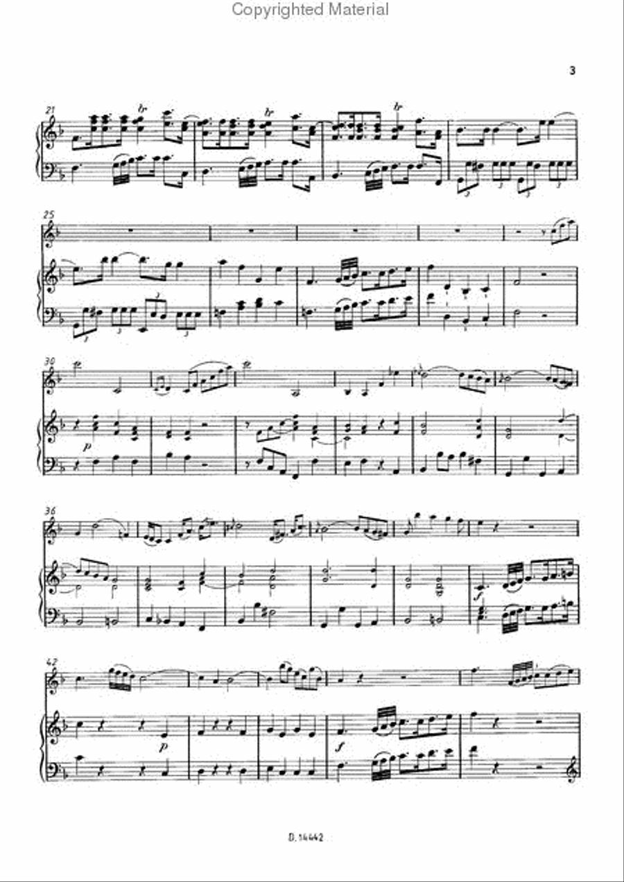 Concerto F-Dur Concerto F-Dur School and Community scores gallery preview page 4