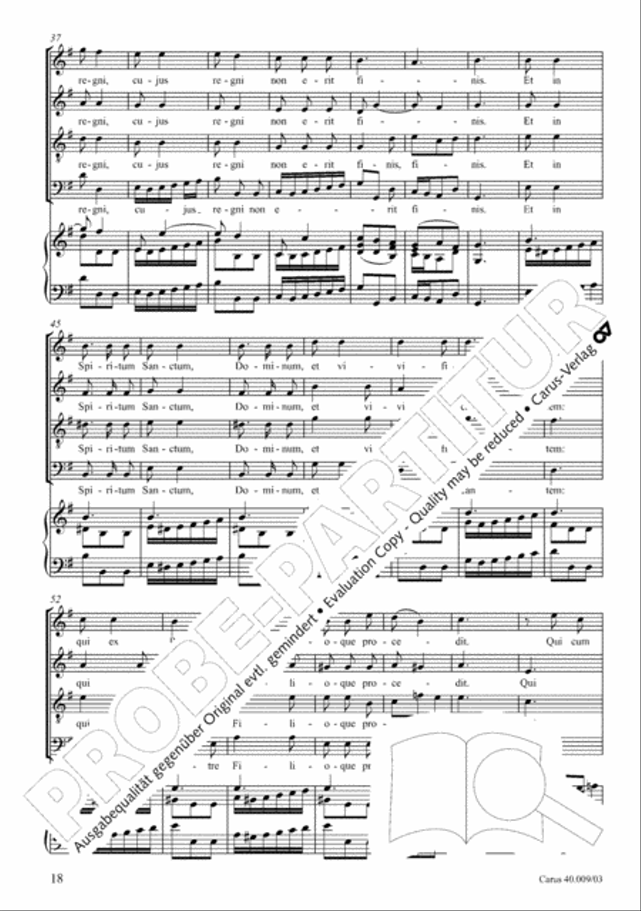 Credo in G SA scores gallery preview page 19