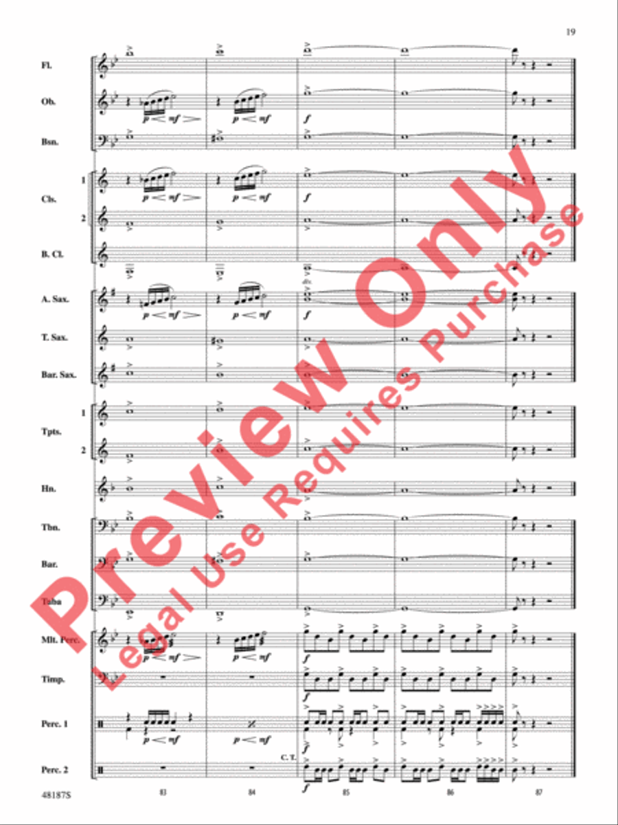 Fortaleza Fortaleza Concert Band scores gallery preview page 20