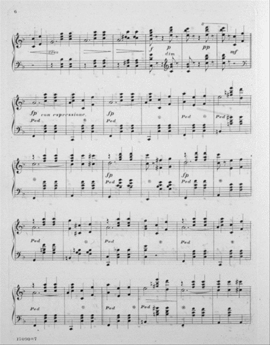 Echoes from the White City. Waltz Piano Solo scores gallery preview page 4