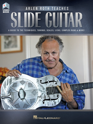 Book cover for Arlen Roth Teaches Slide Guitar