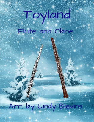 Book cover for Toyland, for Flute and Oboe Duet