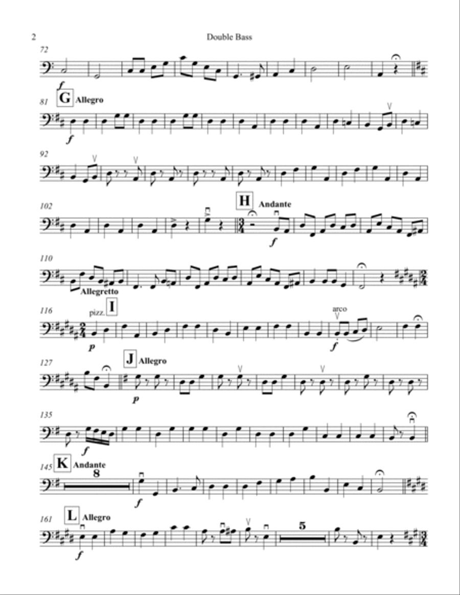 A Wee Hour In A Russian Village String Orchestra scores gallery preview page 2