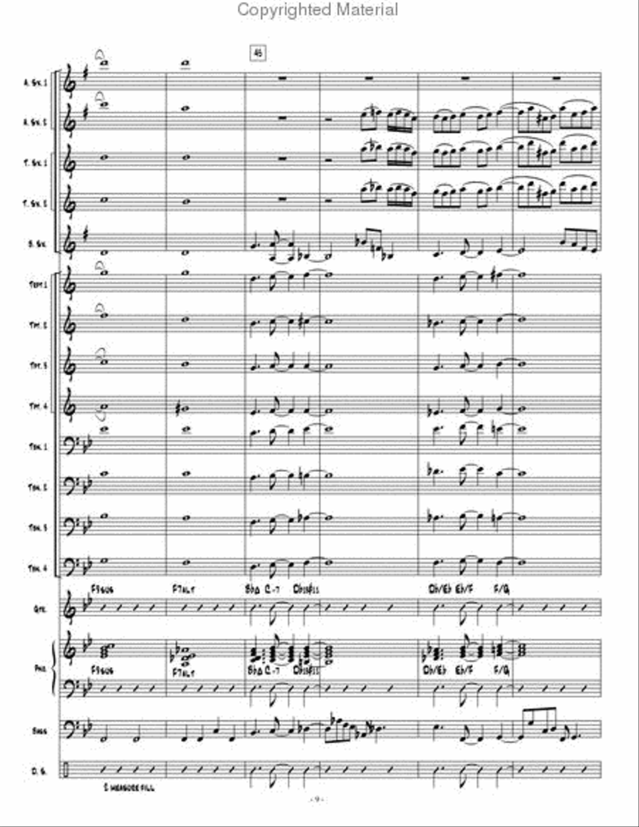 Ice is Nice Ice is Nice Jazz Ensemble scores gallery preview page 10