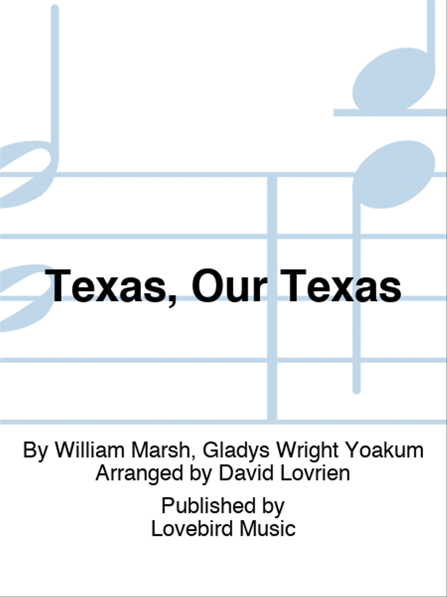 Texas, Our Texas 4-Part scores gallery preview page 1