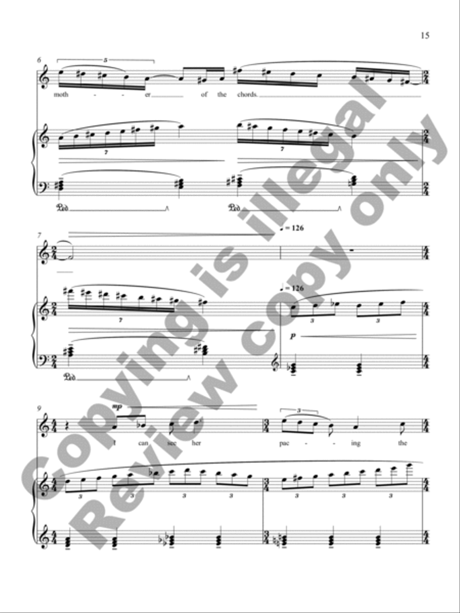 Piano Lessons Tenor Voice scores gallery preview page 12