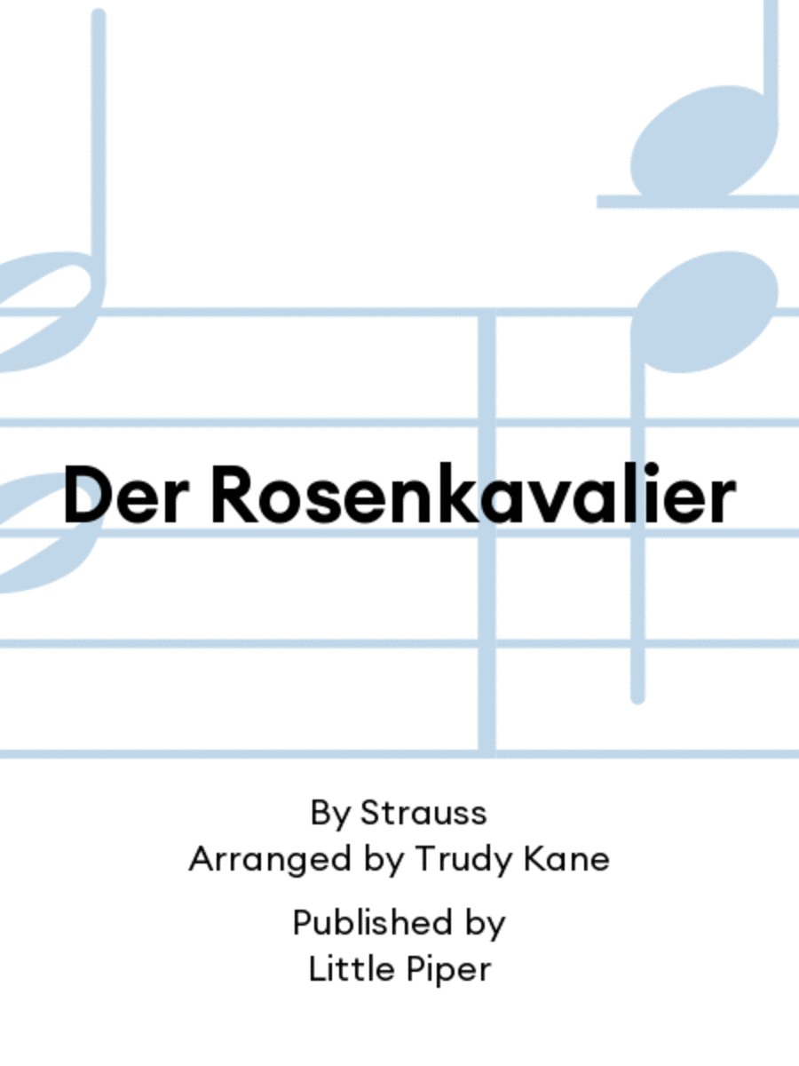 Der Rosenkavalier Flute Choir scores gallery preview page 1