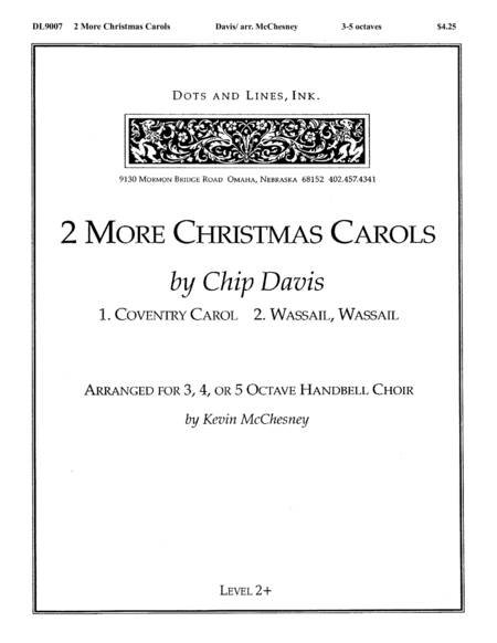 Two More Christmas Carols