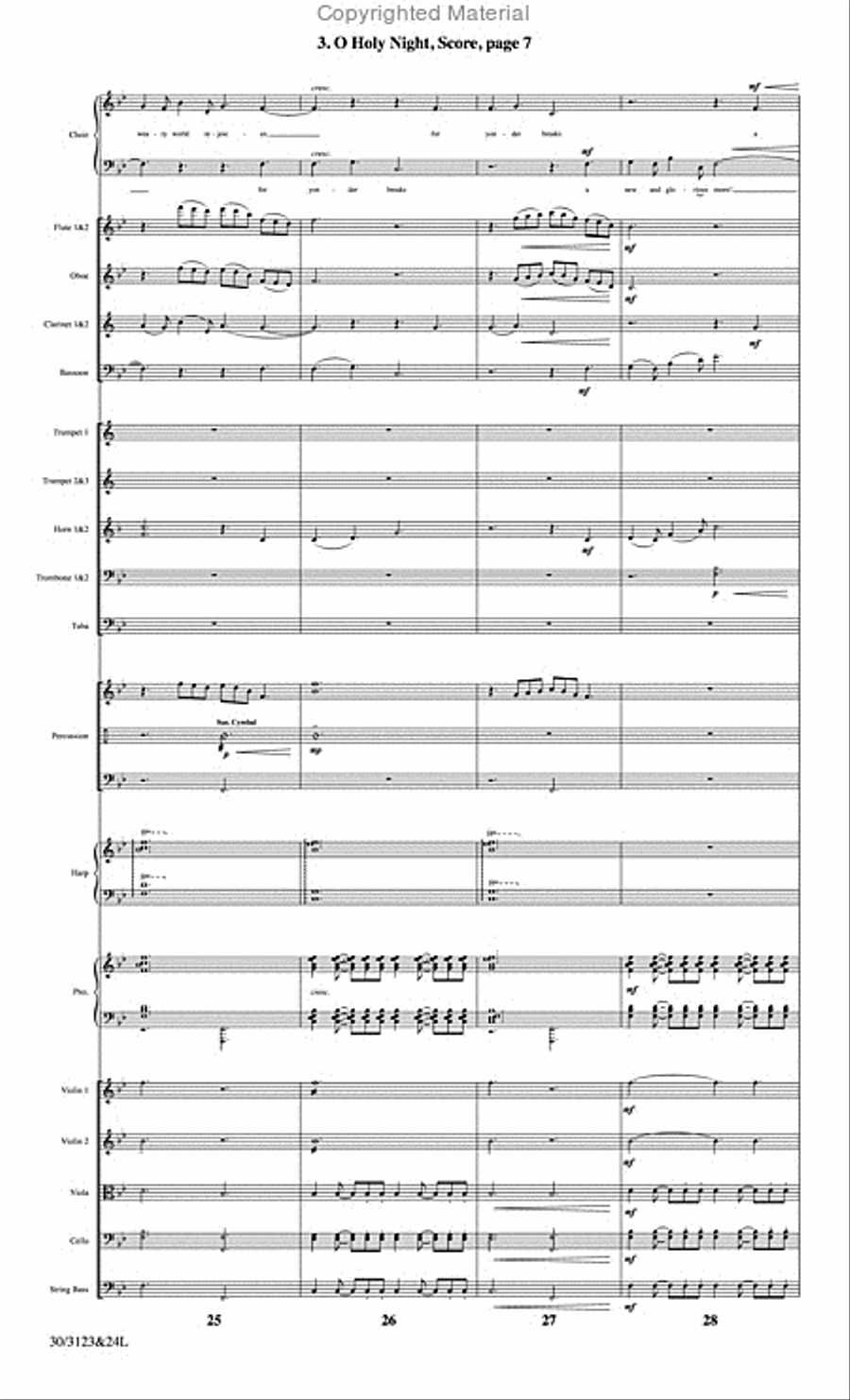 The Christmas Story - Set of Parts Choir scores gallery preview page 23