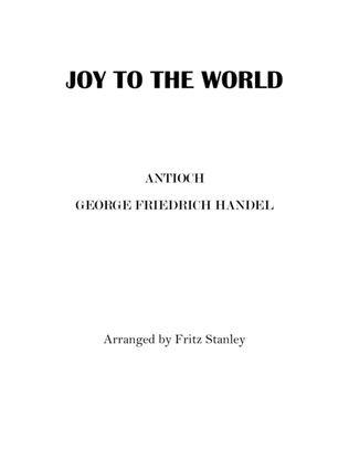 Book cover for JOY TO THE WORLD - SOLO PIANO