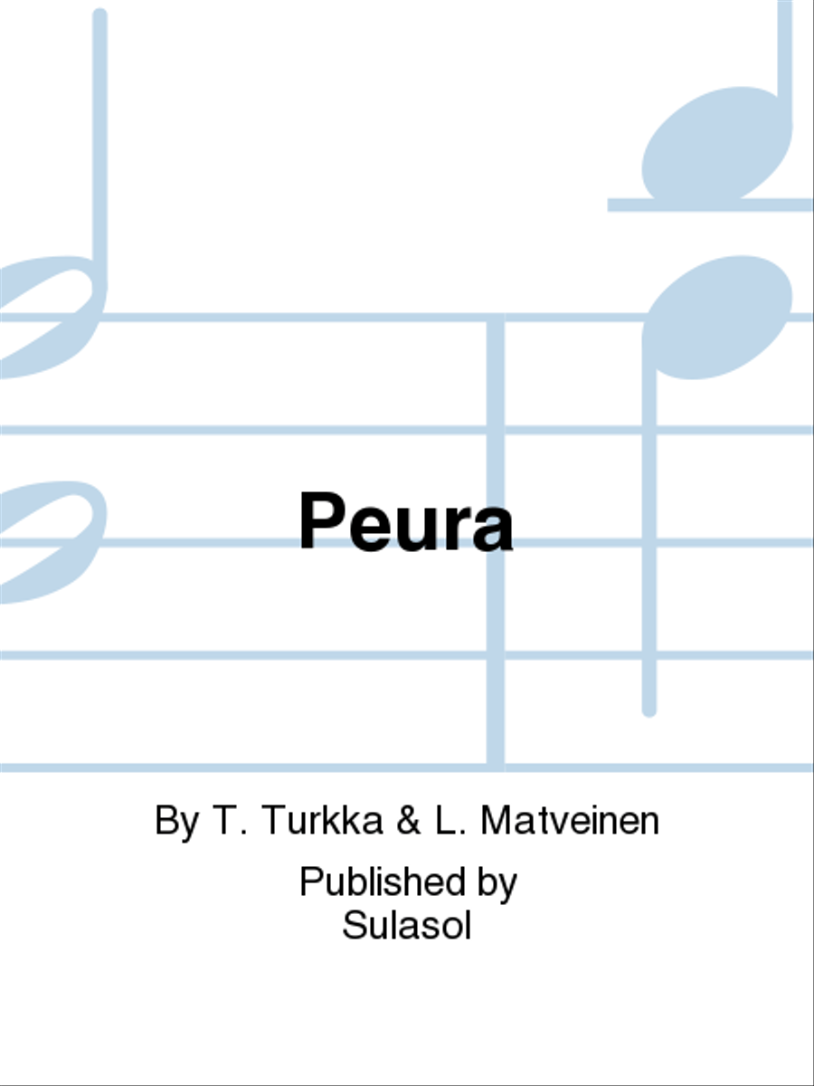 Peura Mixed Choir scores gallery preview page 1