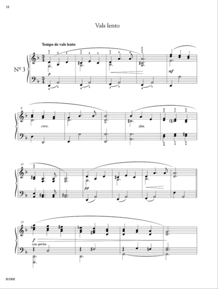 Enrique Granados -- Valses Poeticos Piano Solo scores gallery preview page 4