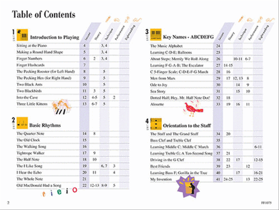 Primer Level – Lesson Book, 2nd Edition