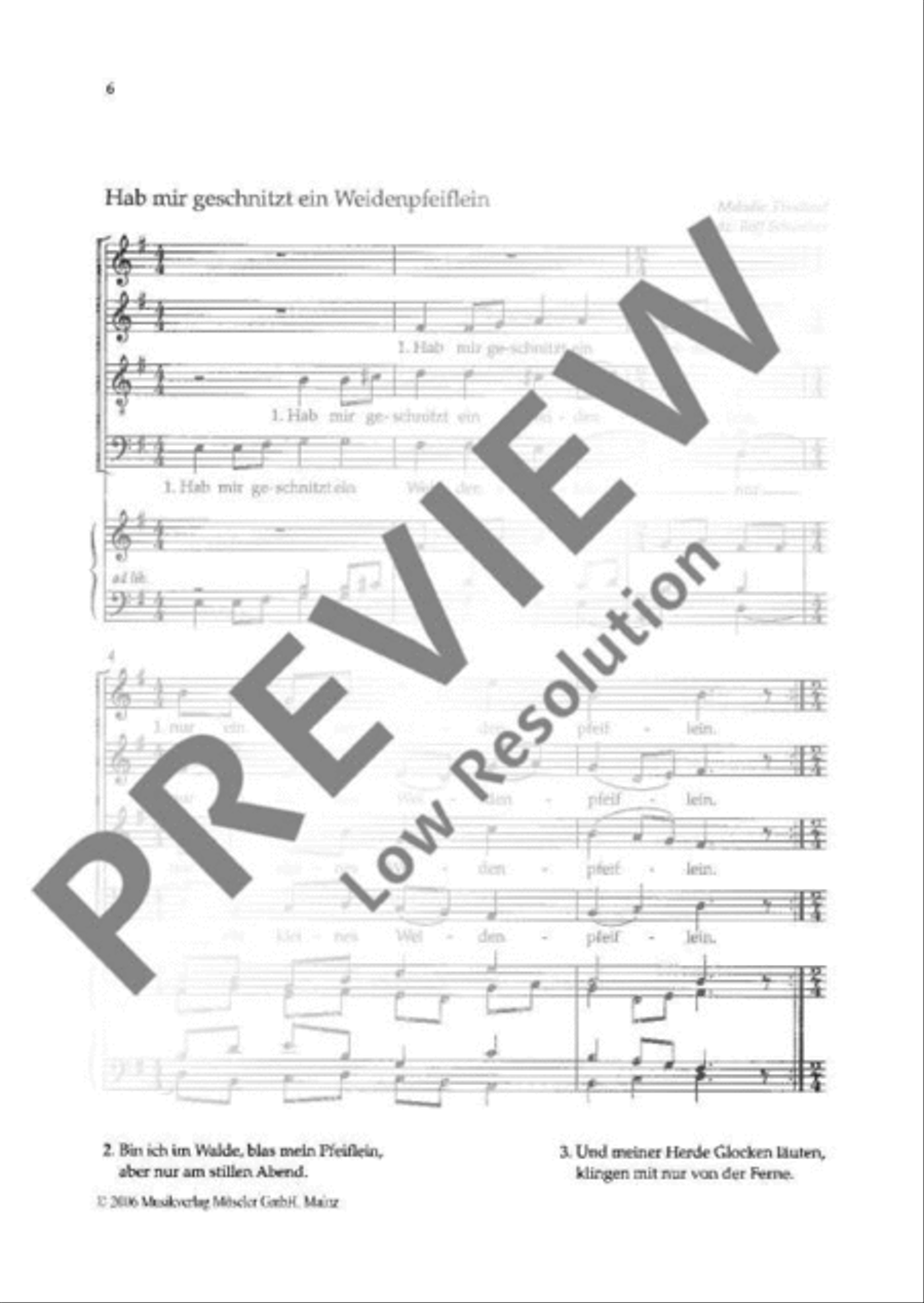 Five Baltic folk songs Five Baltic folk songs 4-Part scores gallery preview page 7