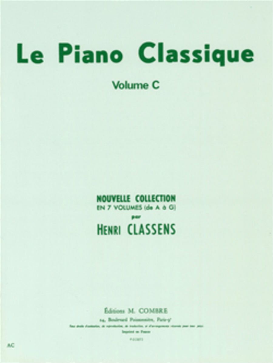 Le Piano classique - Volume C Piano Solo scores gallery preview page 1