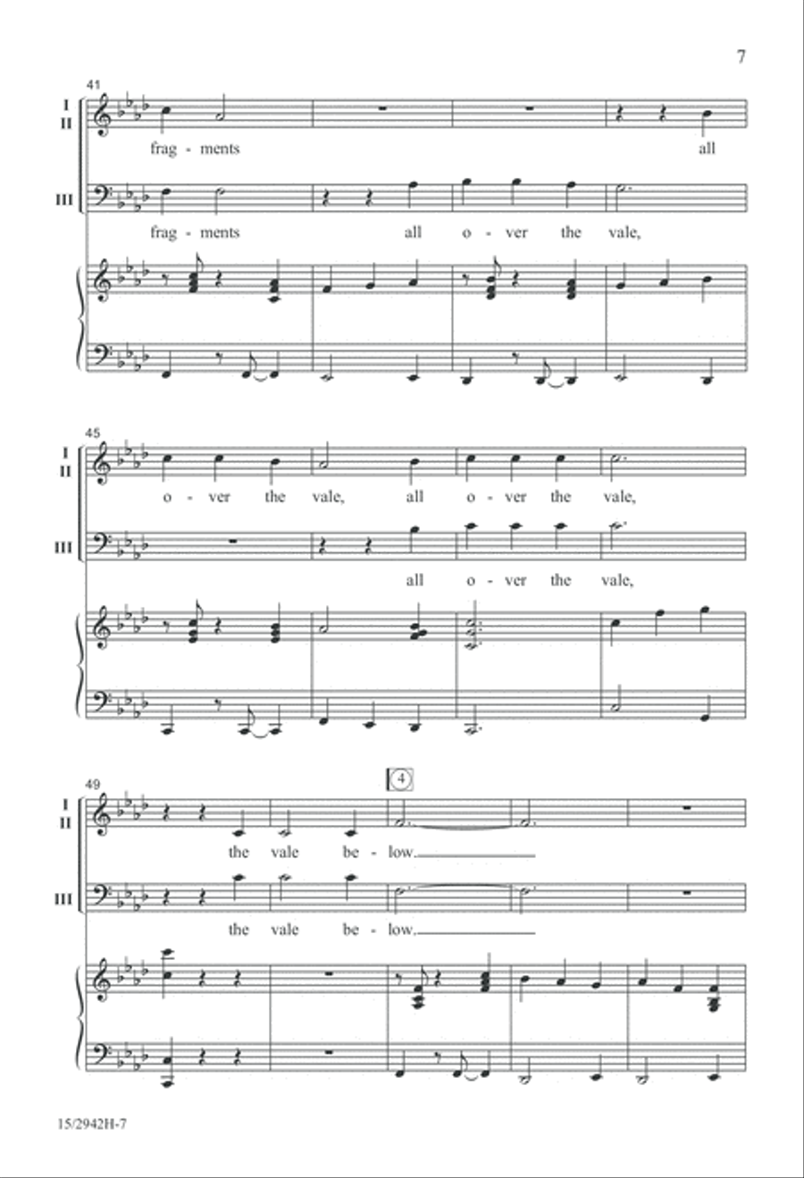 A Starry Night A Starry Night 3-Part scores gallery preview page 8