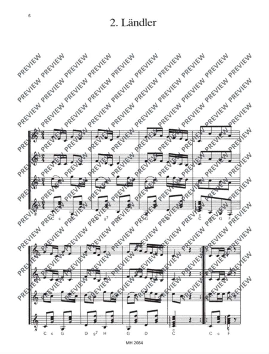 Hackbrett und Flöte Hackbrett und Flöte Flute scores gallery preview page 7