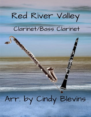 Book cover for Red River Valley, Bb Clarinet and Bb Bass Clarinet Duet