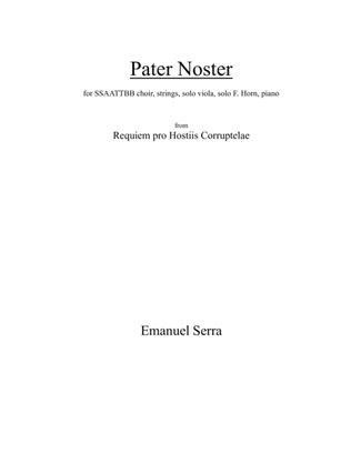Pater Noster - from Requiem pro Hostiis Corruptelae