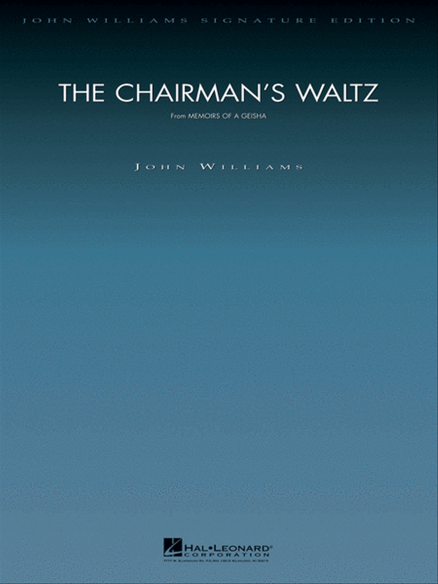 The Chairman's Waltz (from Memoirs of a Geisha) Full Orchestra scores gallery preview page 1
