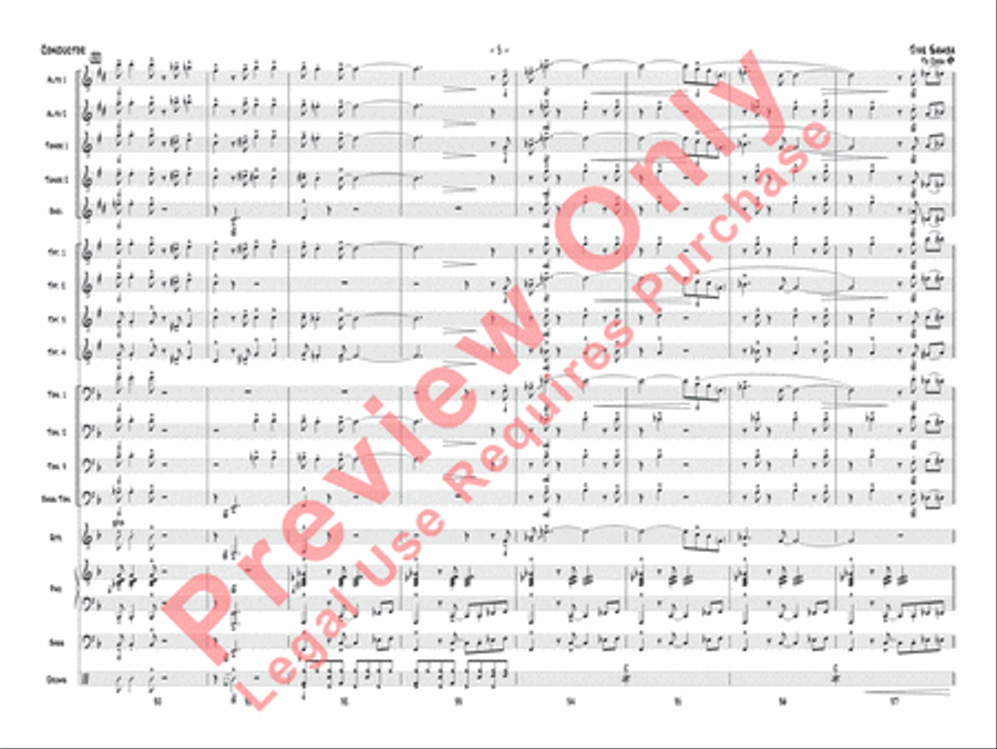 Jive Samba Jazz Ensemble scores gallery preview page 8