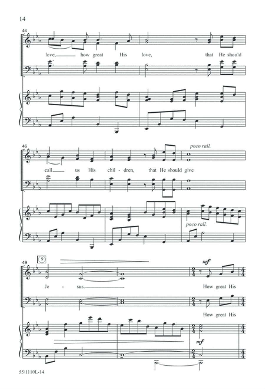 The Living Last Supper 4-Part scores gallery preview page 15