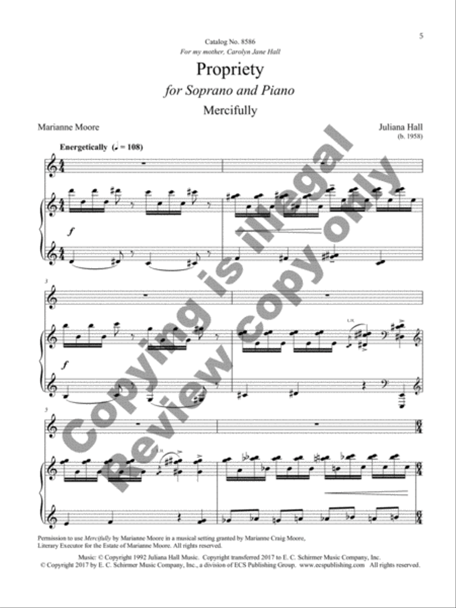 Propriety Soprano Voice scores gallery preview page 20