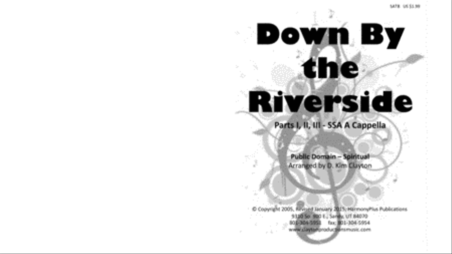 Down By the Riverside 3-Part scores gallery preview page 1
