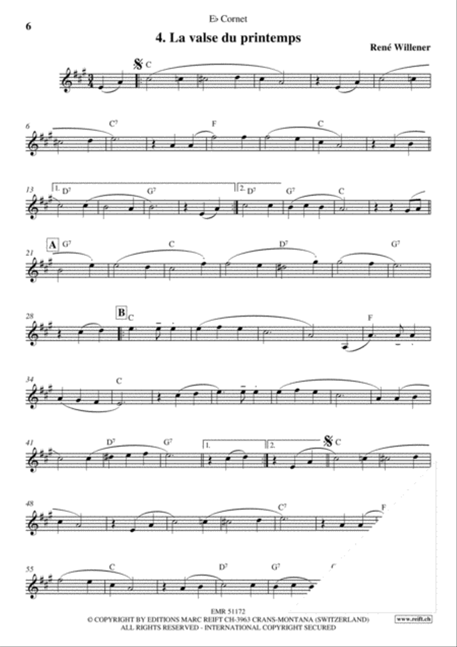 La Fete au Chalet Volume 4 Cornet scores gallery preview page 6