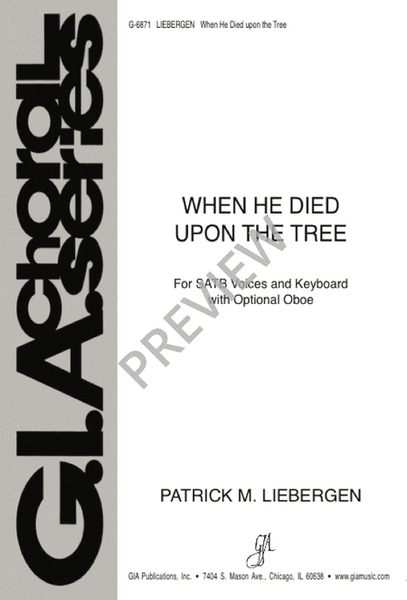 When He Died upon the Tree image number null