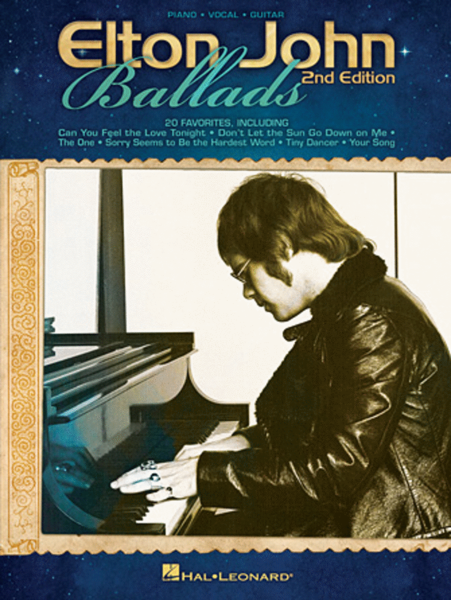 Elton John Ballads - 2nd Edition Piano, Vocal, Guitar scores gallery preview page 1