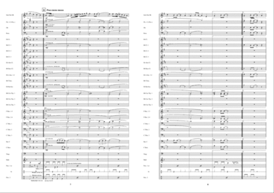 Yesterday Yesterday Concert Band scores gallery preview page 5